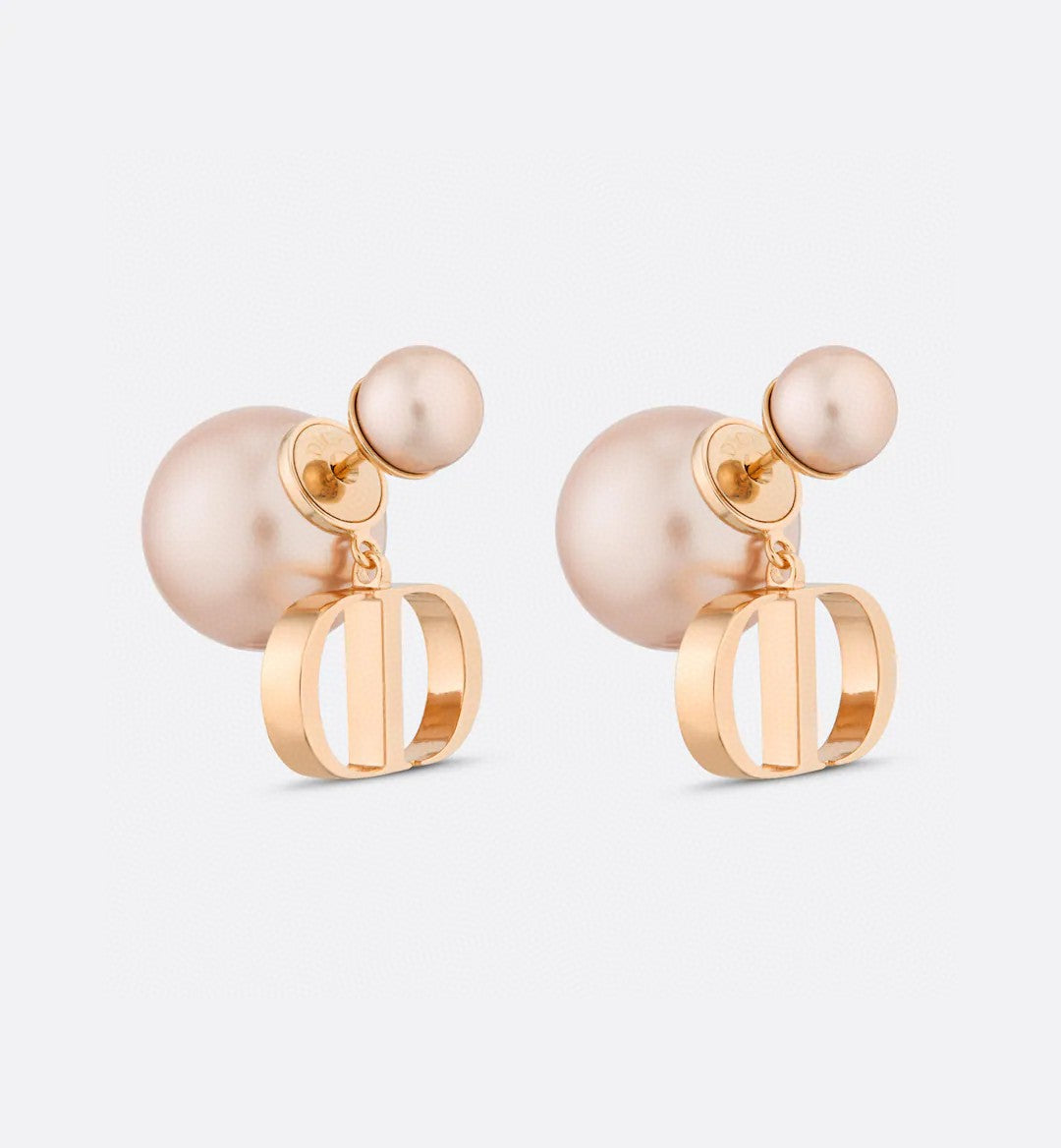 Sculptural Statement Earrings in Polished Metal-Tone – Design 004 main product view
