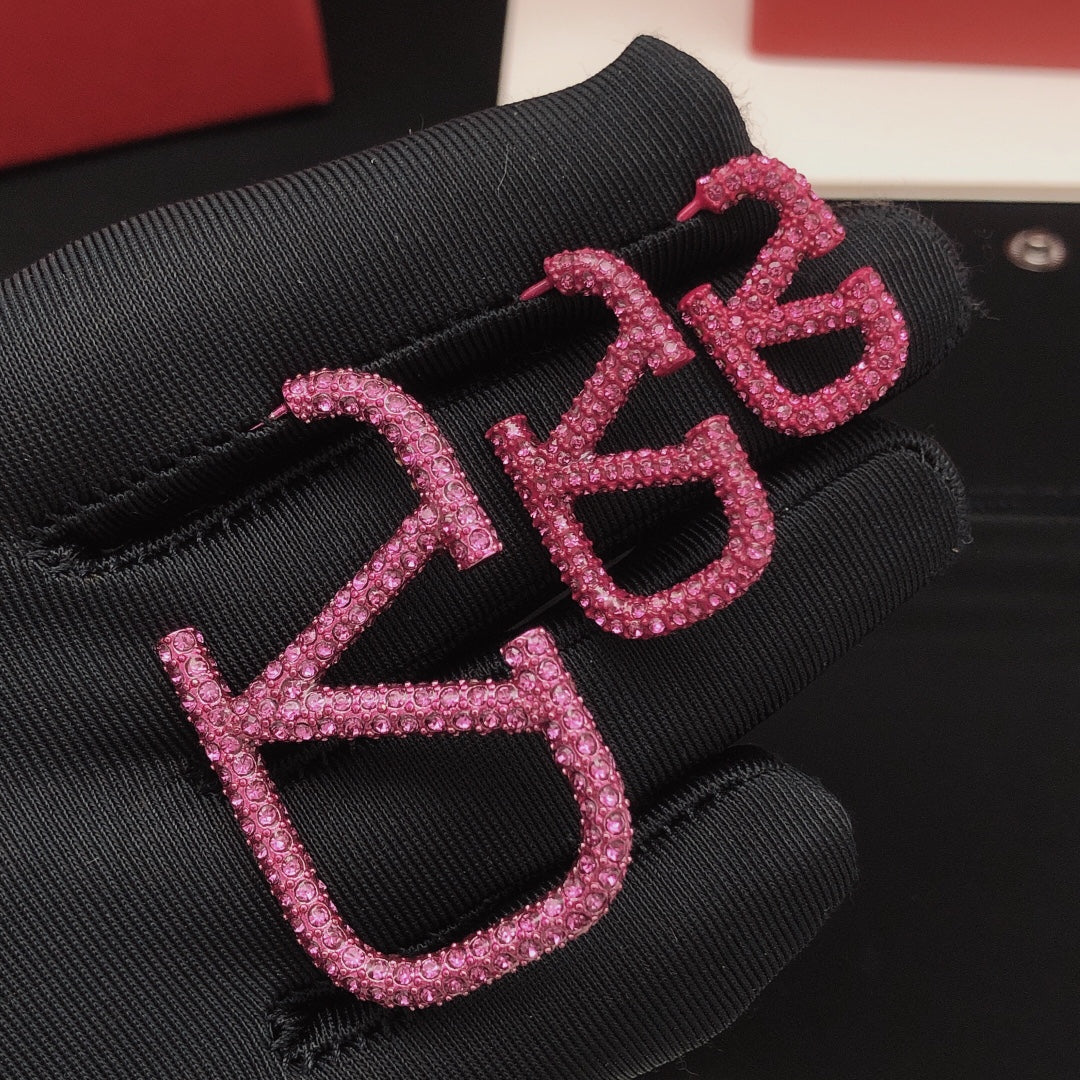V Emblem Jewelry Accessory – Purple main product view