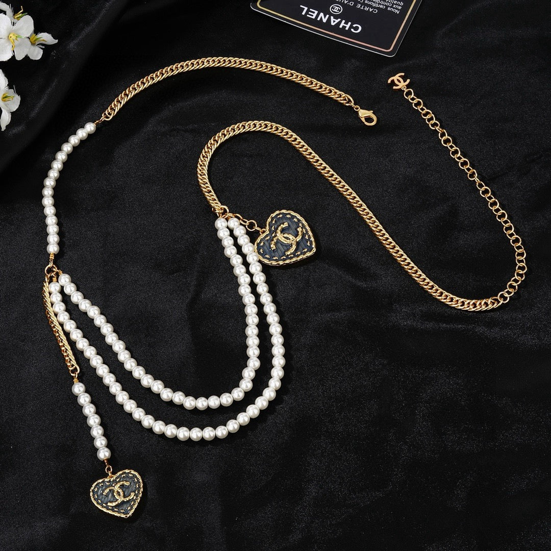 Signature Emblem Jewelry Accessory in Polished Metal-Tone – Design 074 front product view