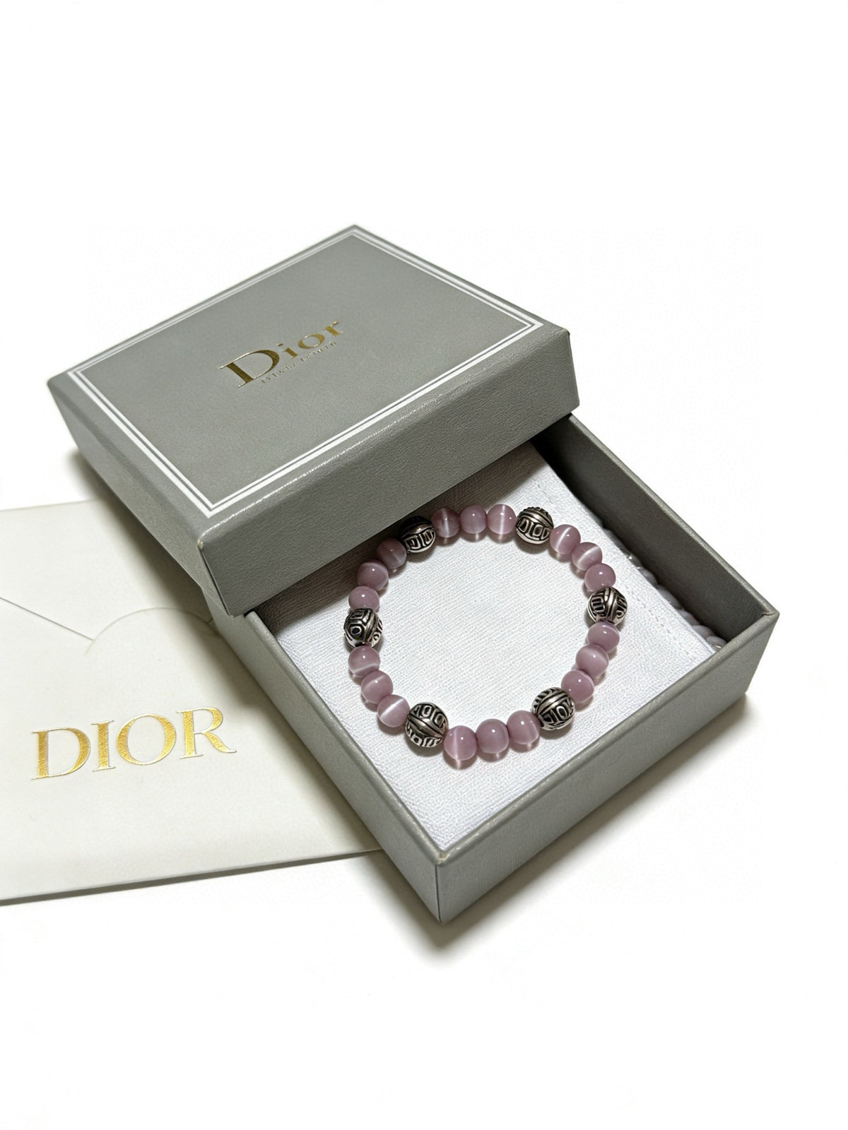 Star Motif Statement Bracelet in Silver-Tone with Vintage-Style Finish – Design 019 front view