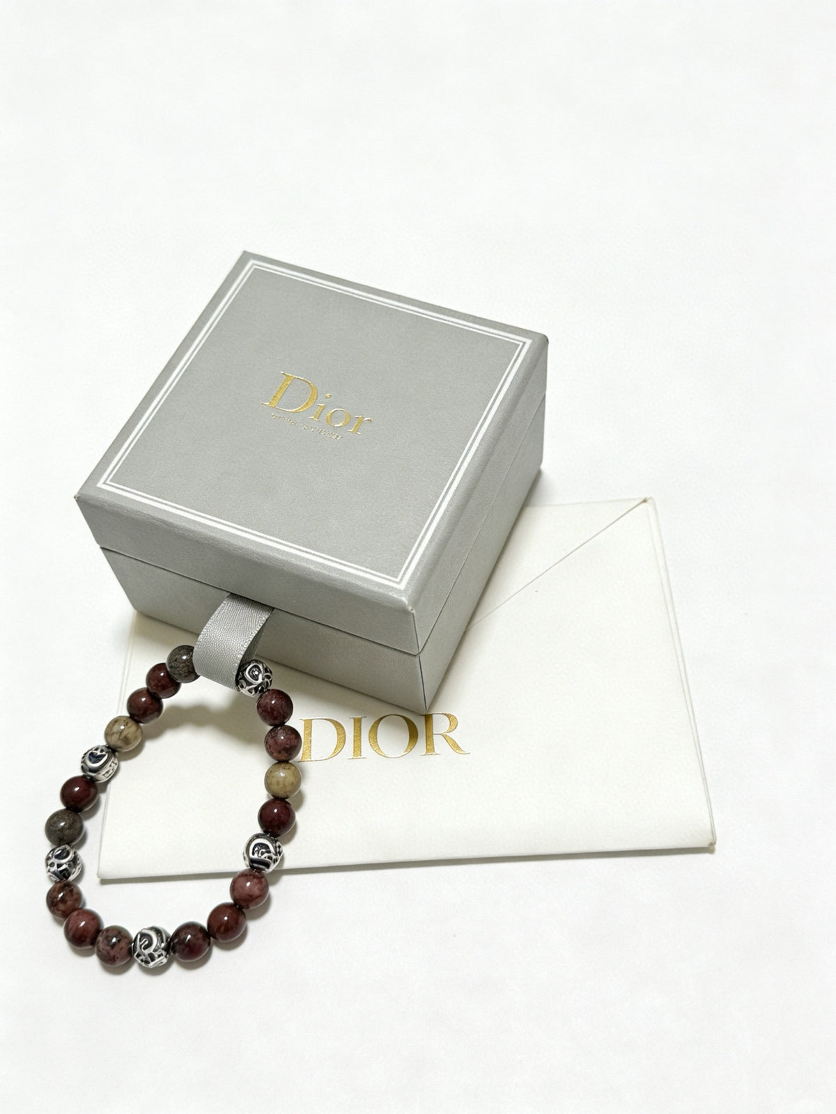 Star Motif Statement Bracelet in Silver-Tone with Vintage-Style Finish – Design 012 main product view