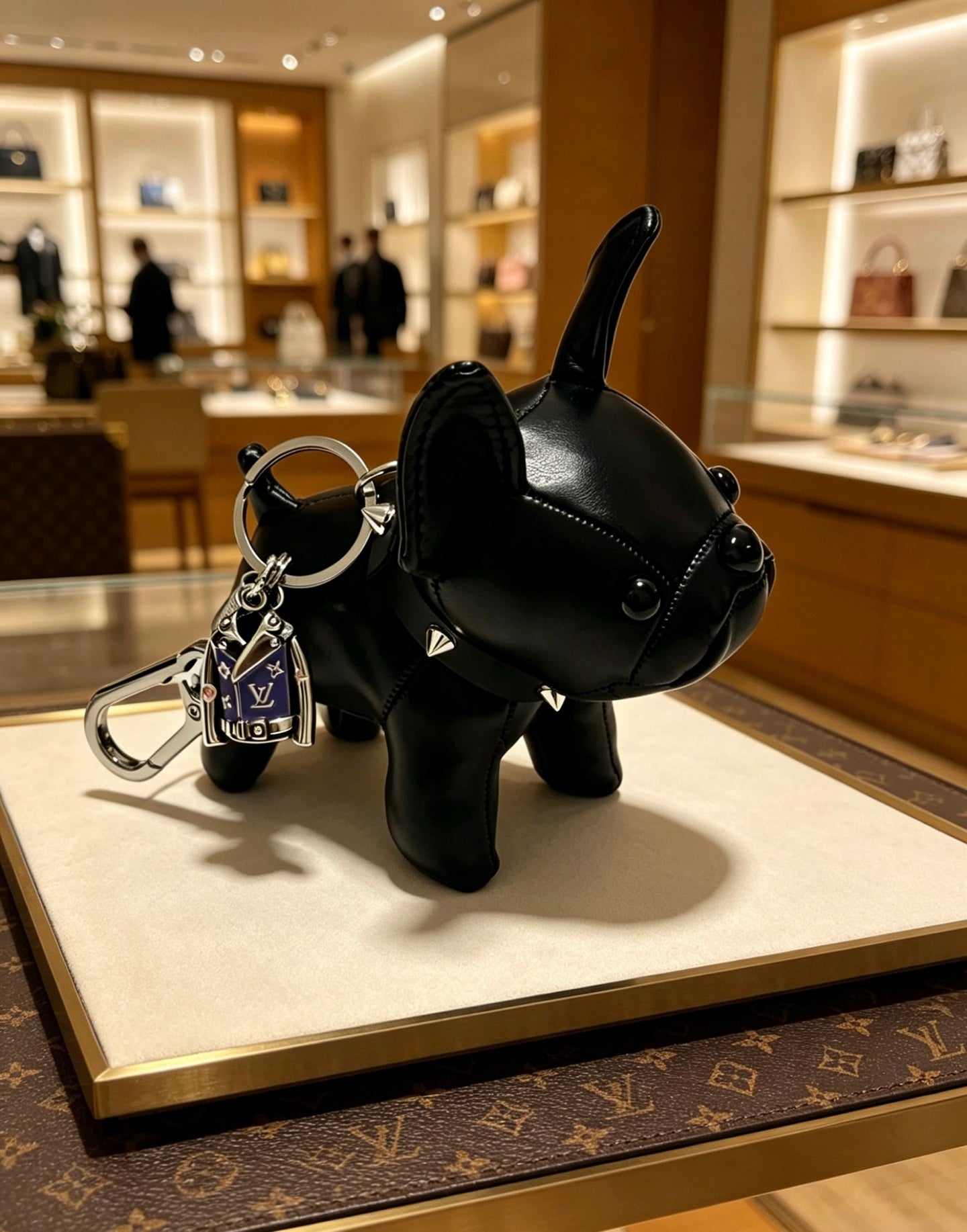 Bag Motif Keychain – Bag Detail – Design 025 styled product view