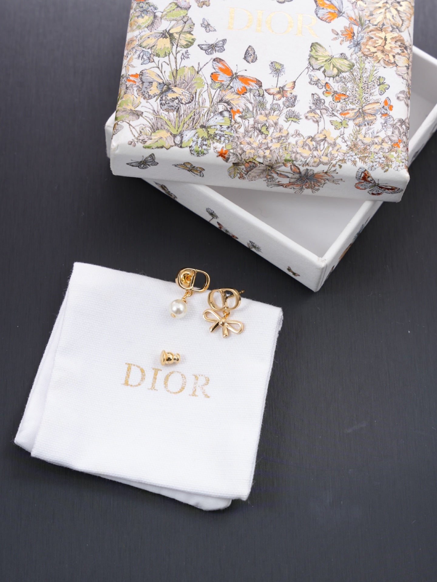 Sculptural Statement Earrings in Polished Metal-Tone with Crystal-Style Accents – Design 001 styled view