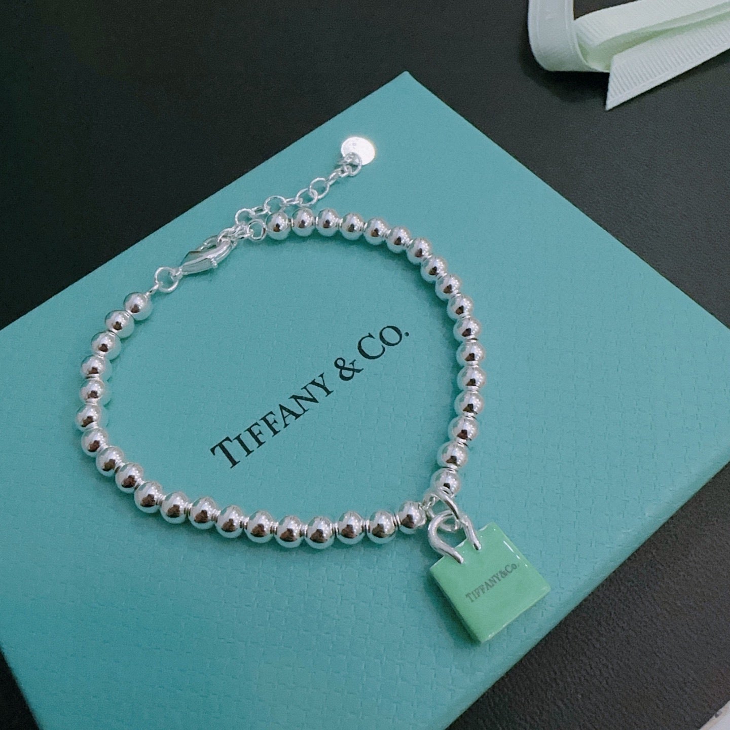 Signature Motif Bracelet in Silver-Tone – Vintage Detail – Design 15 detail view
