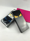 Fendi Visible Colour, Cuff And Emblem Details No-Show Socks - 5-Pair Set