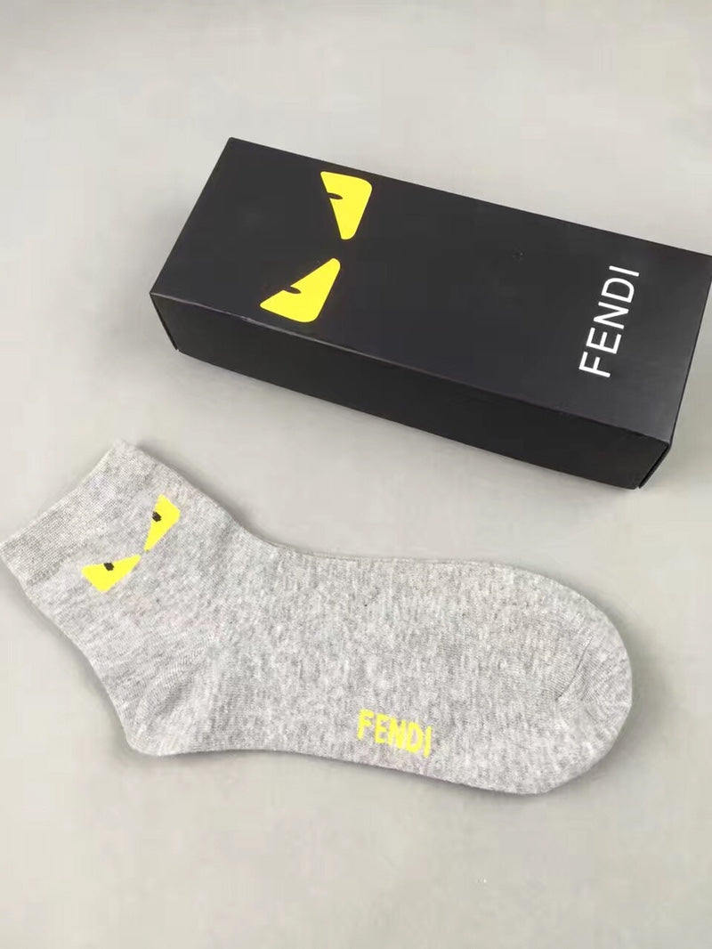 Fendi Classic Crew Socks - Assorted Set