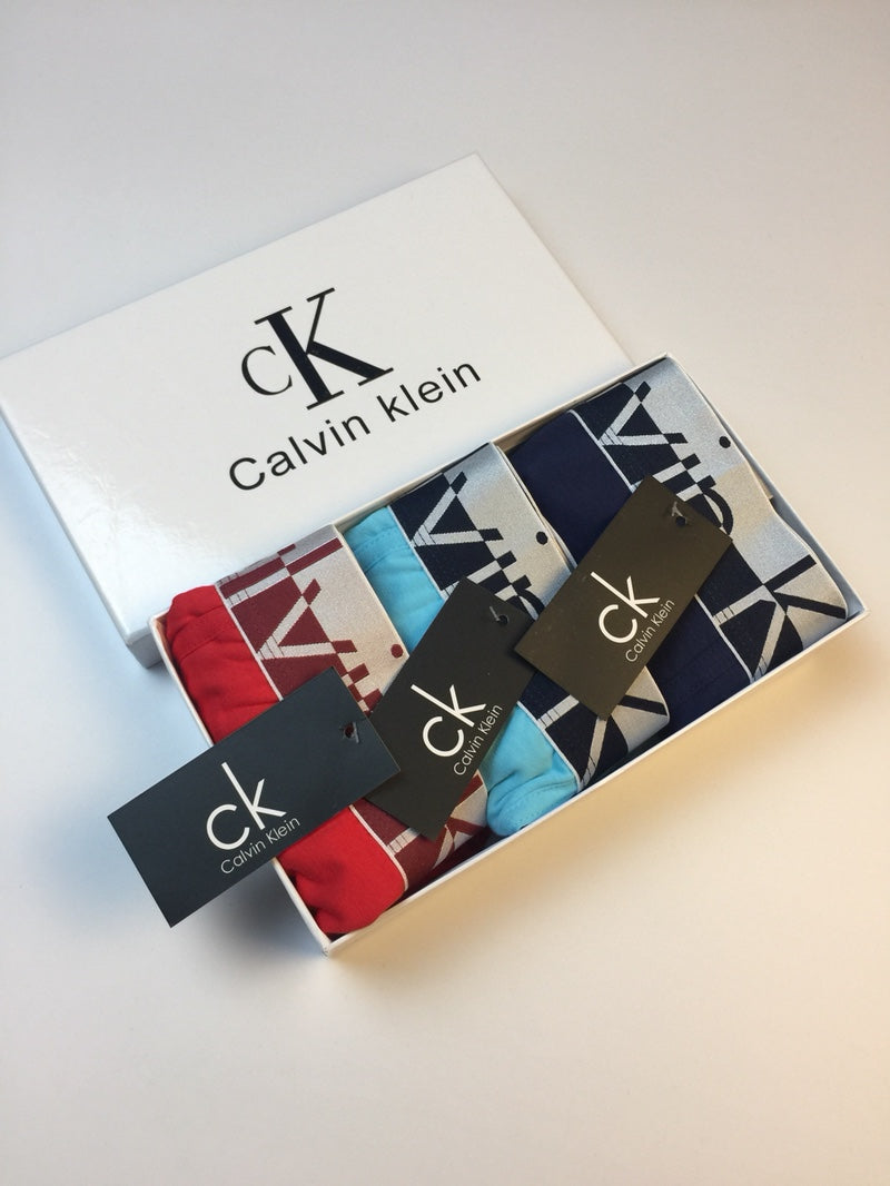 Calvin Klein Cotton Men's Boxer Briefs - 3-Piece Box