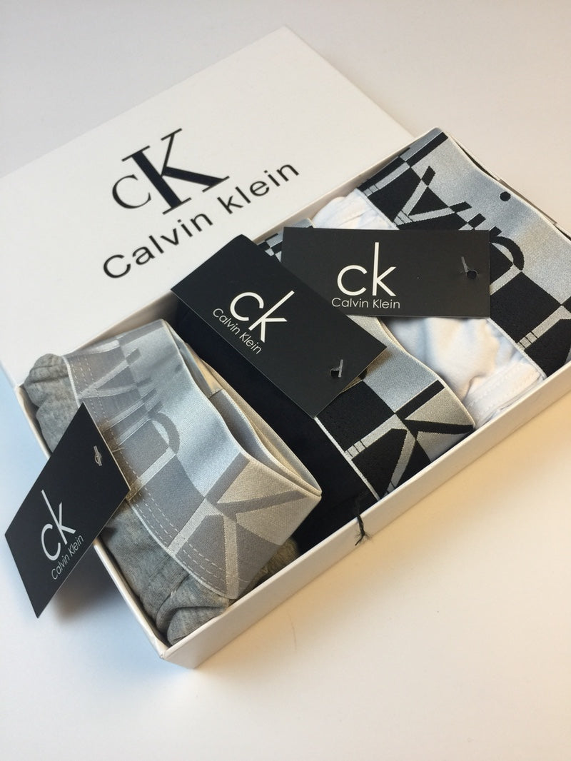 Calvin Klein Cotton Men's Boxer Briefs - 3-Piece Box