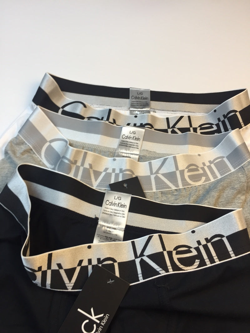 Calvin Klein Cotton Men's Boxer Briefs - 3-Piece Box