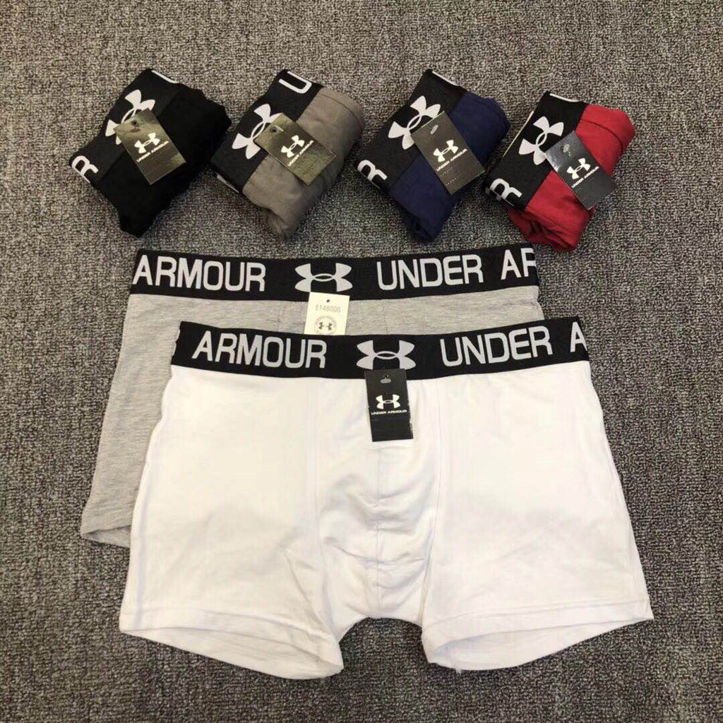 Cotton Men's Boxer Briefs - 3-Piece Box
