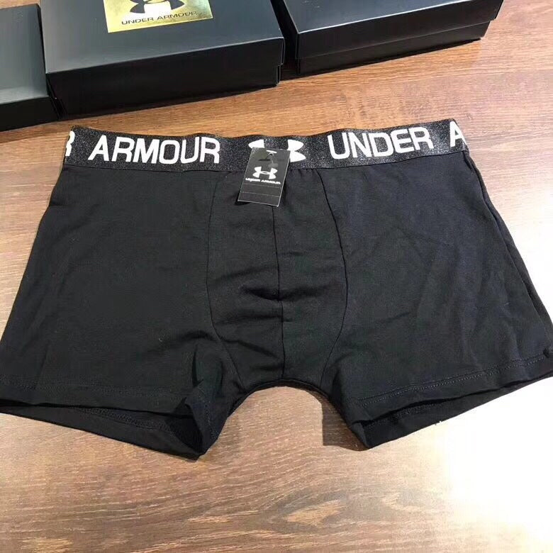 Cotton Men's Boxer Briefs - 3-Piece Box