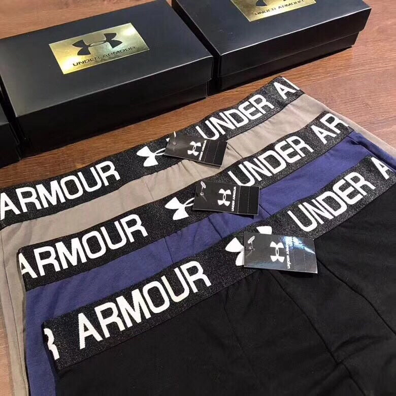 Cotton Men's Boxer Briefs - 3-Piece Box