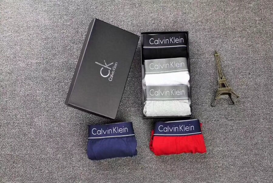 Calvin Klein Broad Logo Waistbands Men's Boxer Briefs