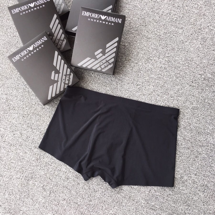 Armani Milk-Silk Men's Boxer Briefs - 3-Piece Box