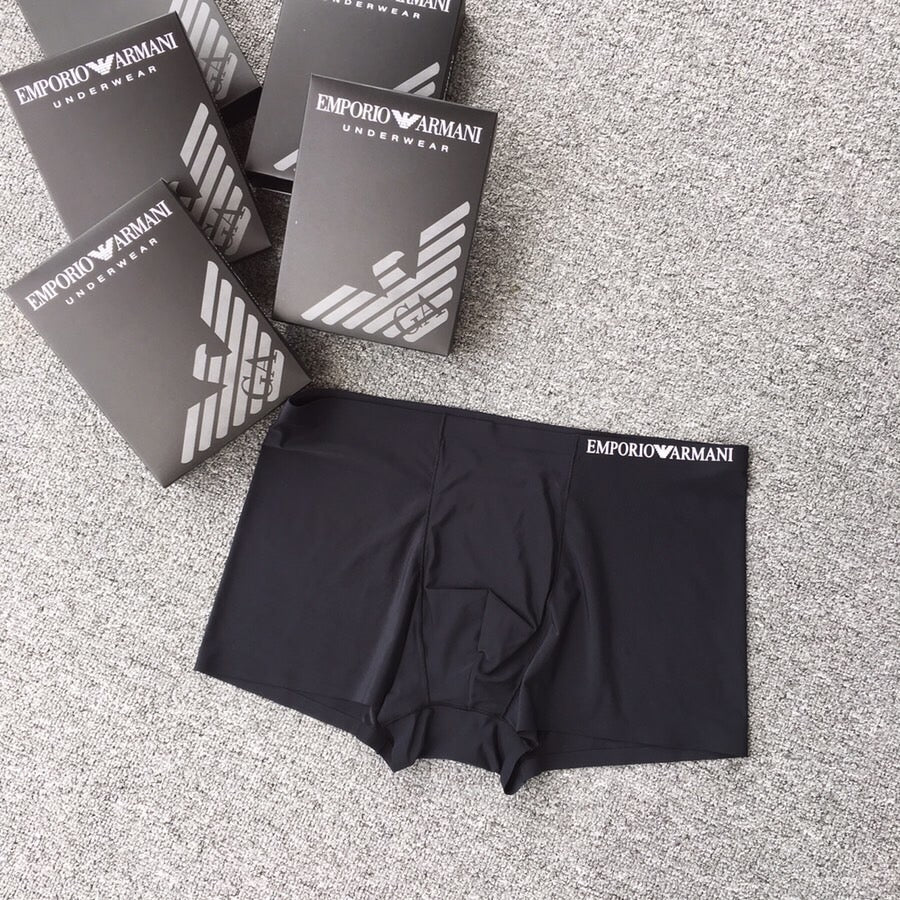 Armani Milk-Silk Men's Boxer Briefs - 3-Piece Box