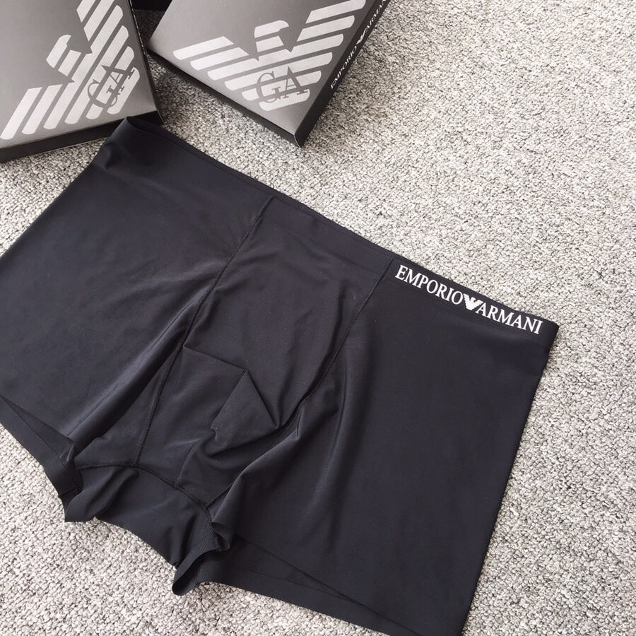 Armani Milk-Silk Men's Boxer Briefs - 3-Piece Box
