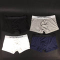 Armani Broad Logo Waistbands Men's Boxer Briefs - 4-Piece Box