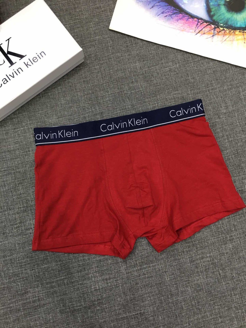 Calvin Klein Broad Logo Waistbands Men's Boxer Briefs - 3-Piece Box