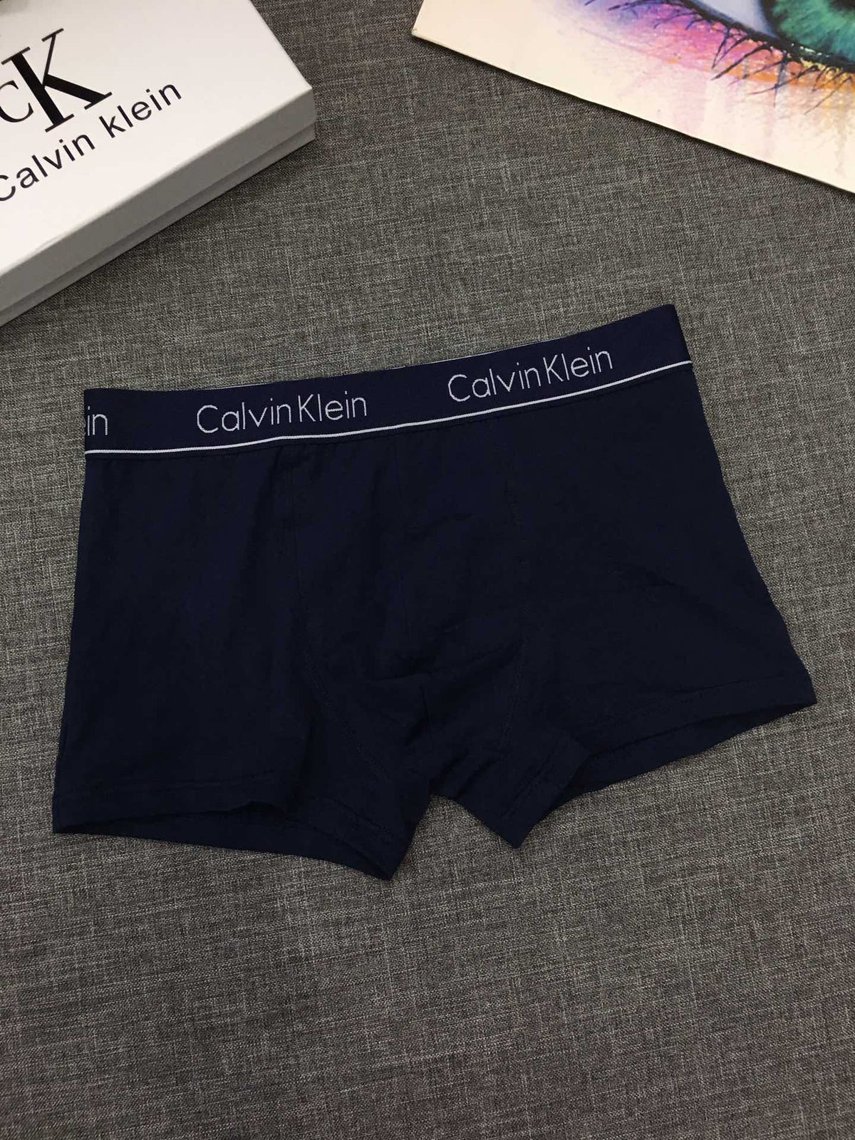 Calvin Klein Broad Logo Waistbands Men's Boxer Briefs - 3-Piece Box