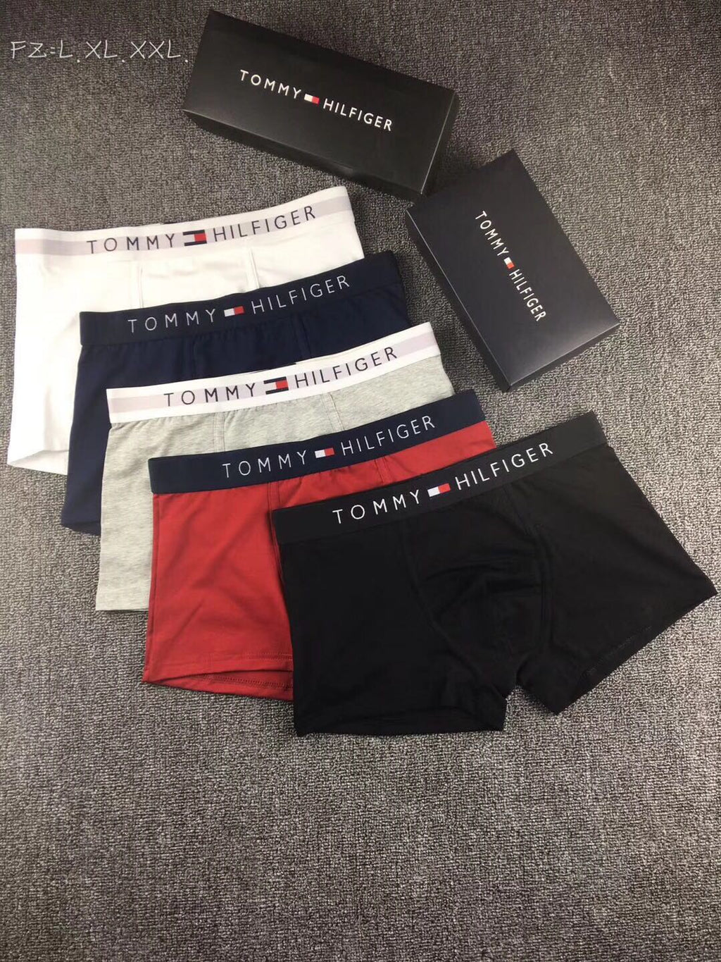 Tommy Hilfiger Men's Boxer Briefs - 3-Piece Box