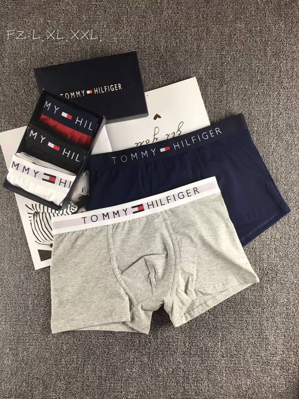 Tommy Hilfiger Men's Boxer Briefs - 3-Piece Box
