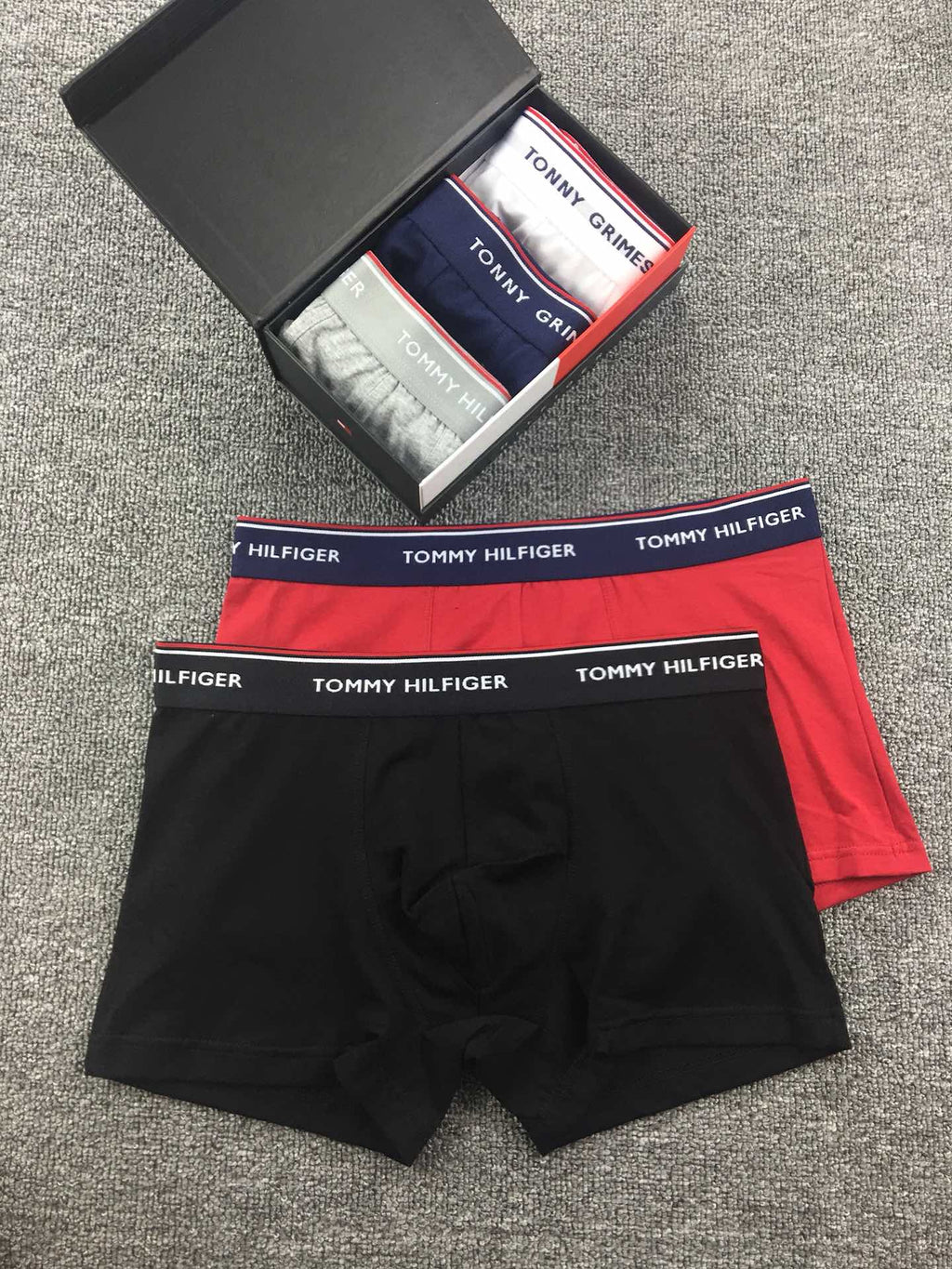 Tommy Hilfiger Classic Logo Boxer Briefs - Box of 3
