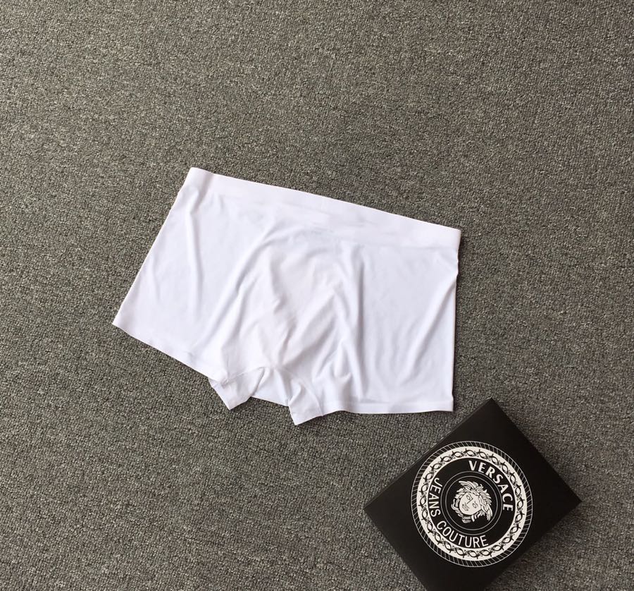 Versace Milk-Silk Men's Boxer Briefs - 3-Piece Box