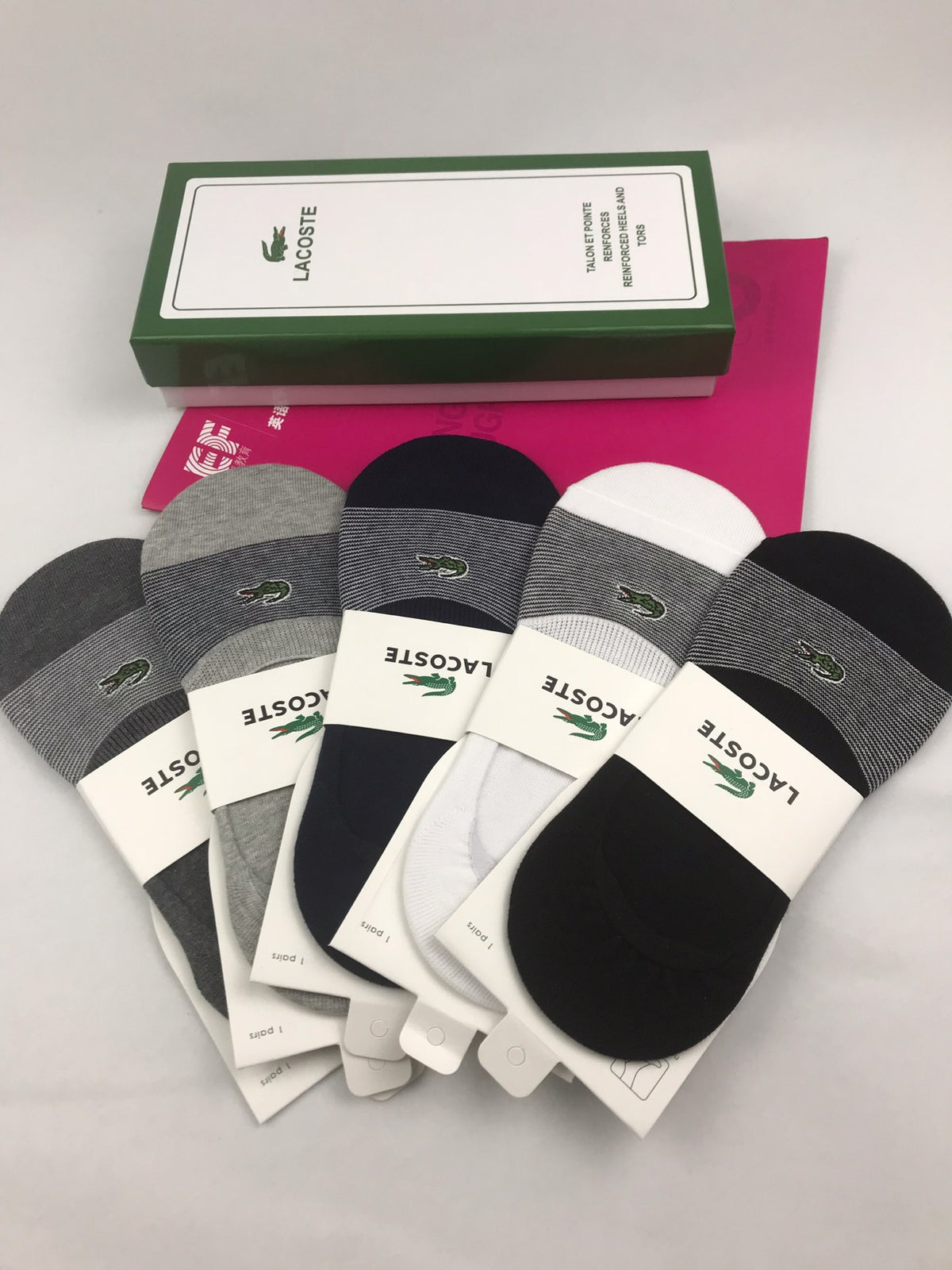 Cotton Crew Socks - 5-Pair Pack