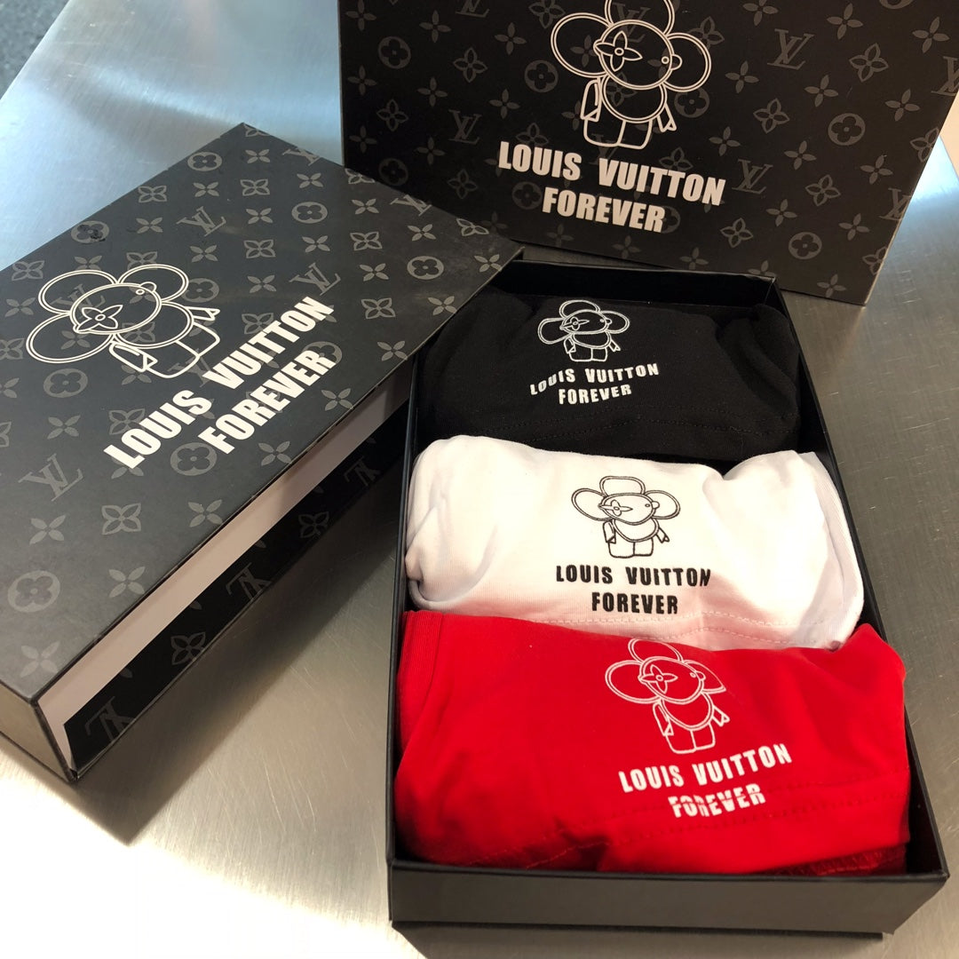 Louis Vuitton Cotton Men's Boxer Briefs - 3-Piece Box