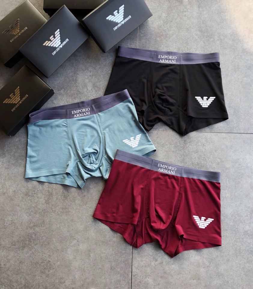 Armani Modal Men's Boxer Briefs - 3-Piece Box