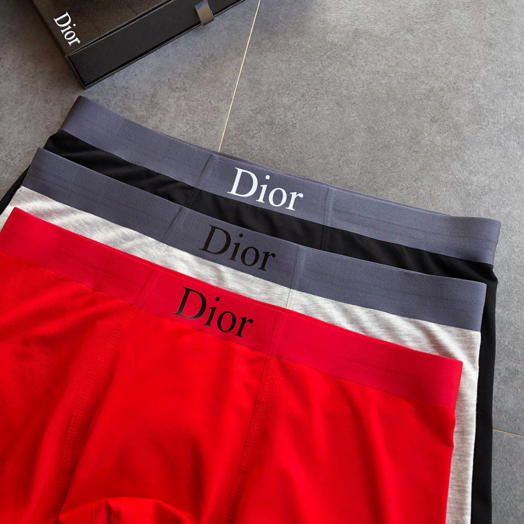 Dior Small Bee Details Men's Boxer Briefs - 3-Piece Box