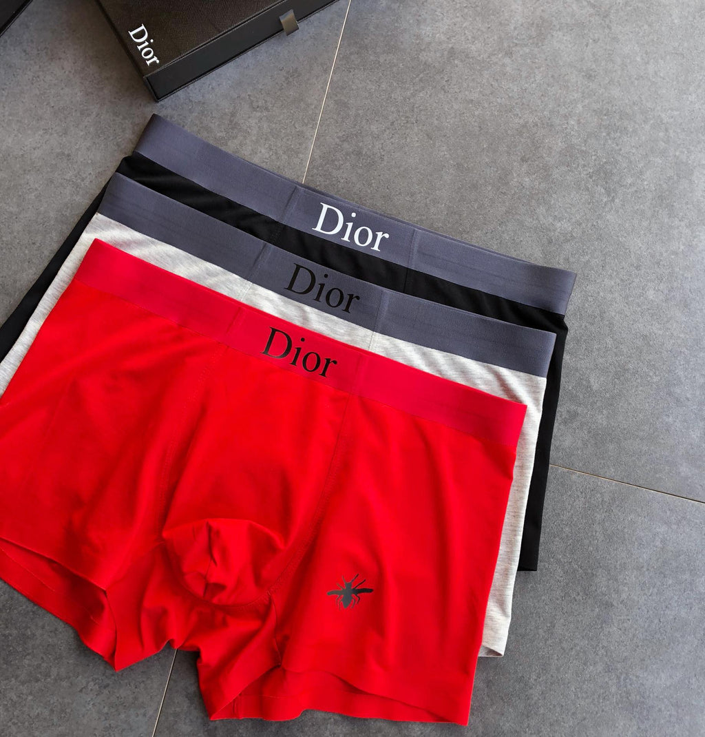 Dior Modal Men's Boxer Briefs - 3-Piece Box