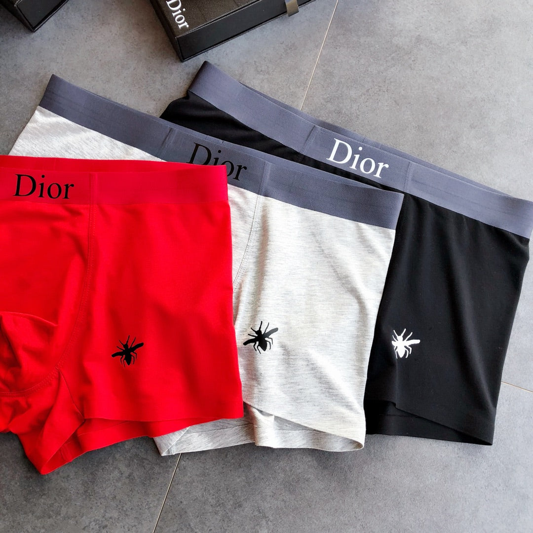 Dior Modal Men's Boxer Briefs - 3-Piece Box