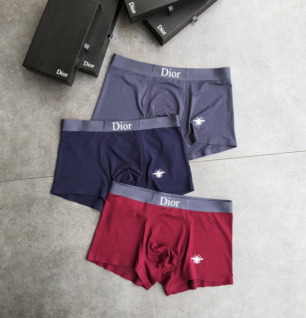 Dior Modal Men's Boxer Briefs - 3-Piece Box
