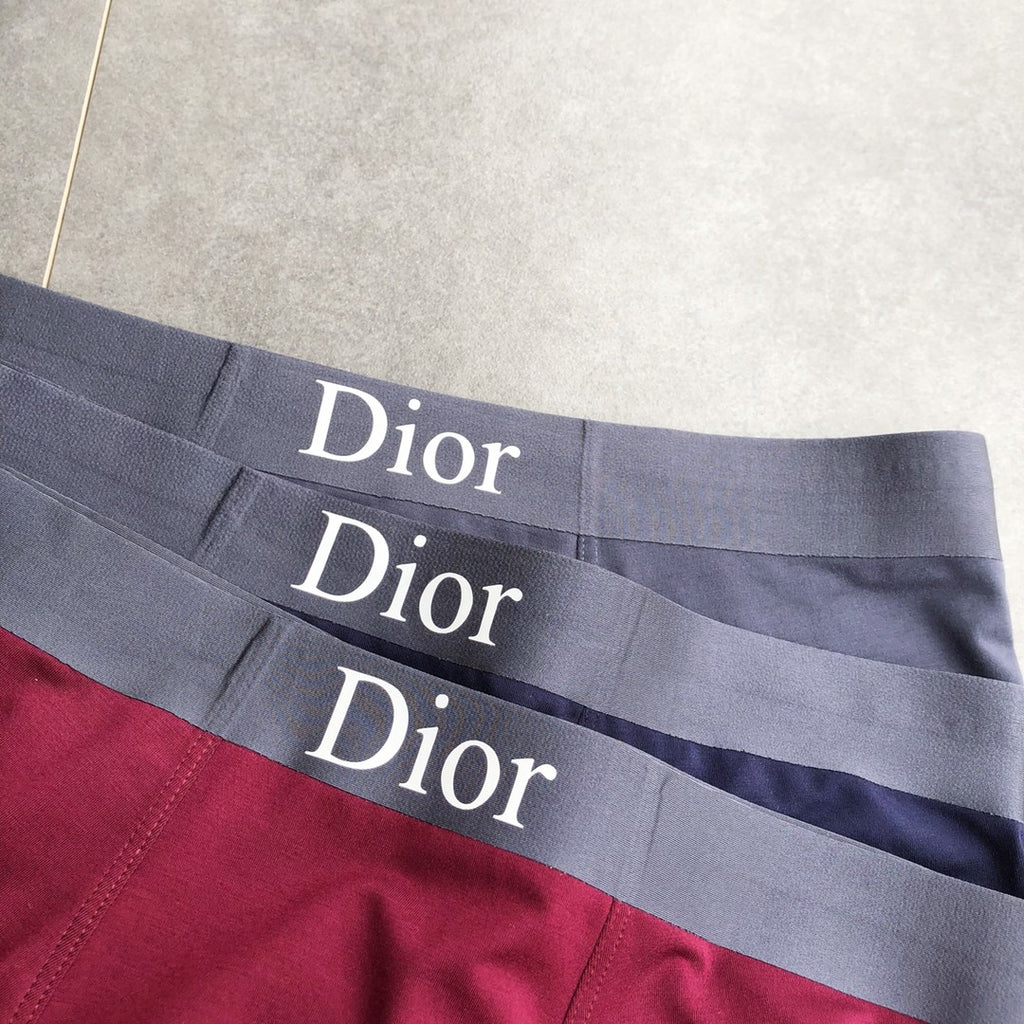 Dior Modal Men's Boxer Briefs - 3-Piece Box