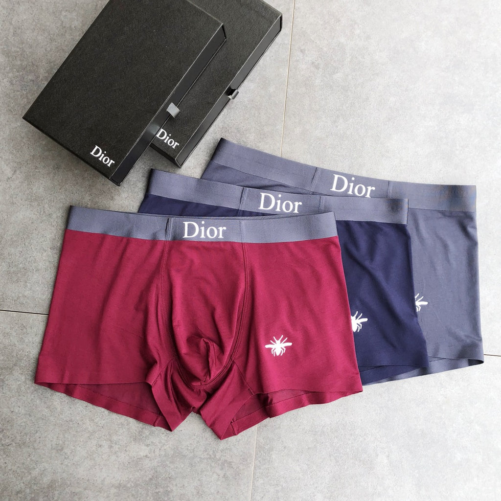 Dior Modal Men's Boxer Briefs - 3-Piece Box