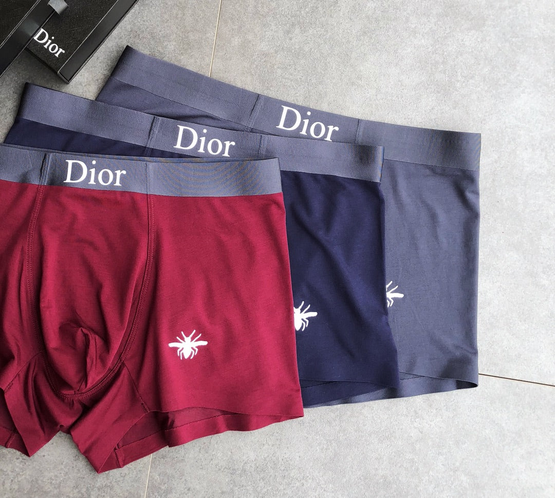 Dior Modal Short Socks - 3-Pair Pack