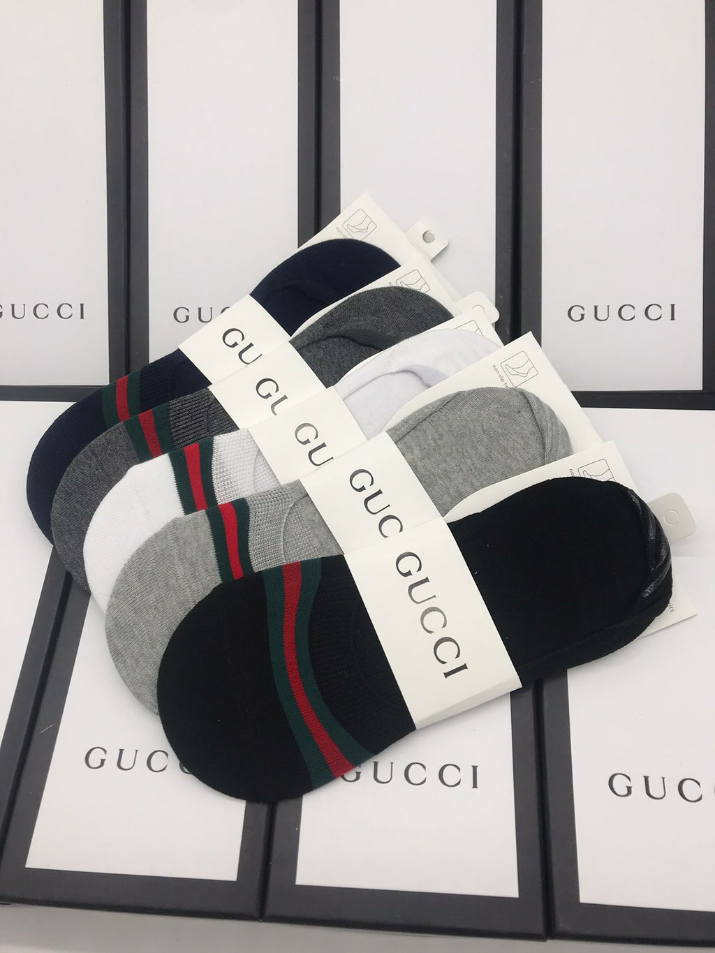 Gucci Cotton Socks - 5-Pair Pack
