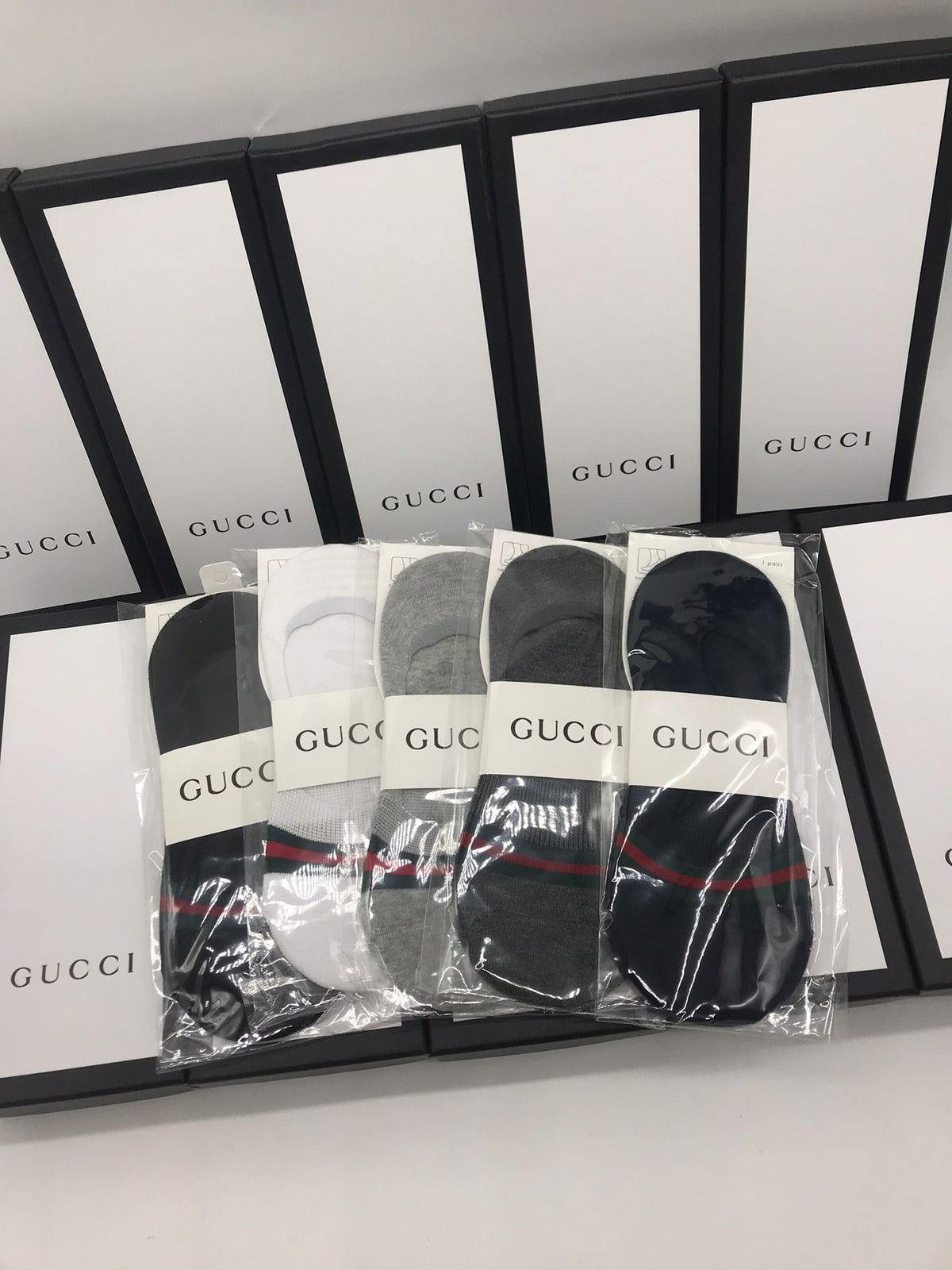 Gucci Cotton Socks - 5-Pair Pack