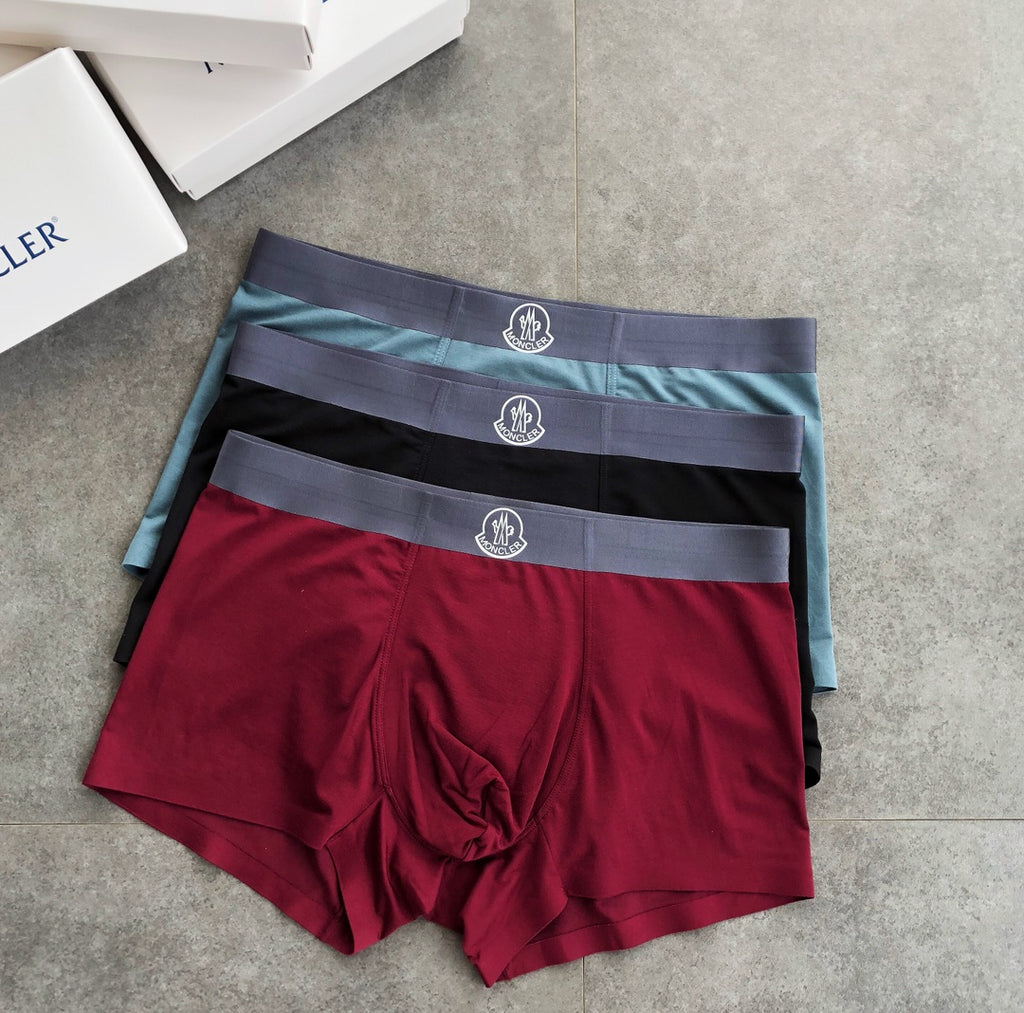 Moncler Modal Men's Boxer Briefs - 3-Piece Box