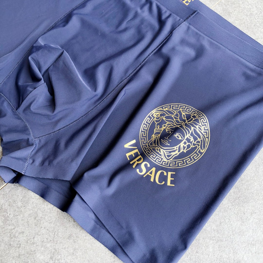 Versace Milk-Silk Men's Boxer Briefs - 3-Piece Box
