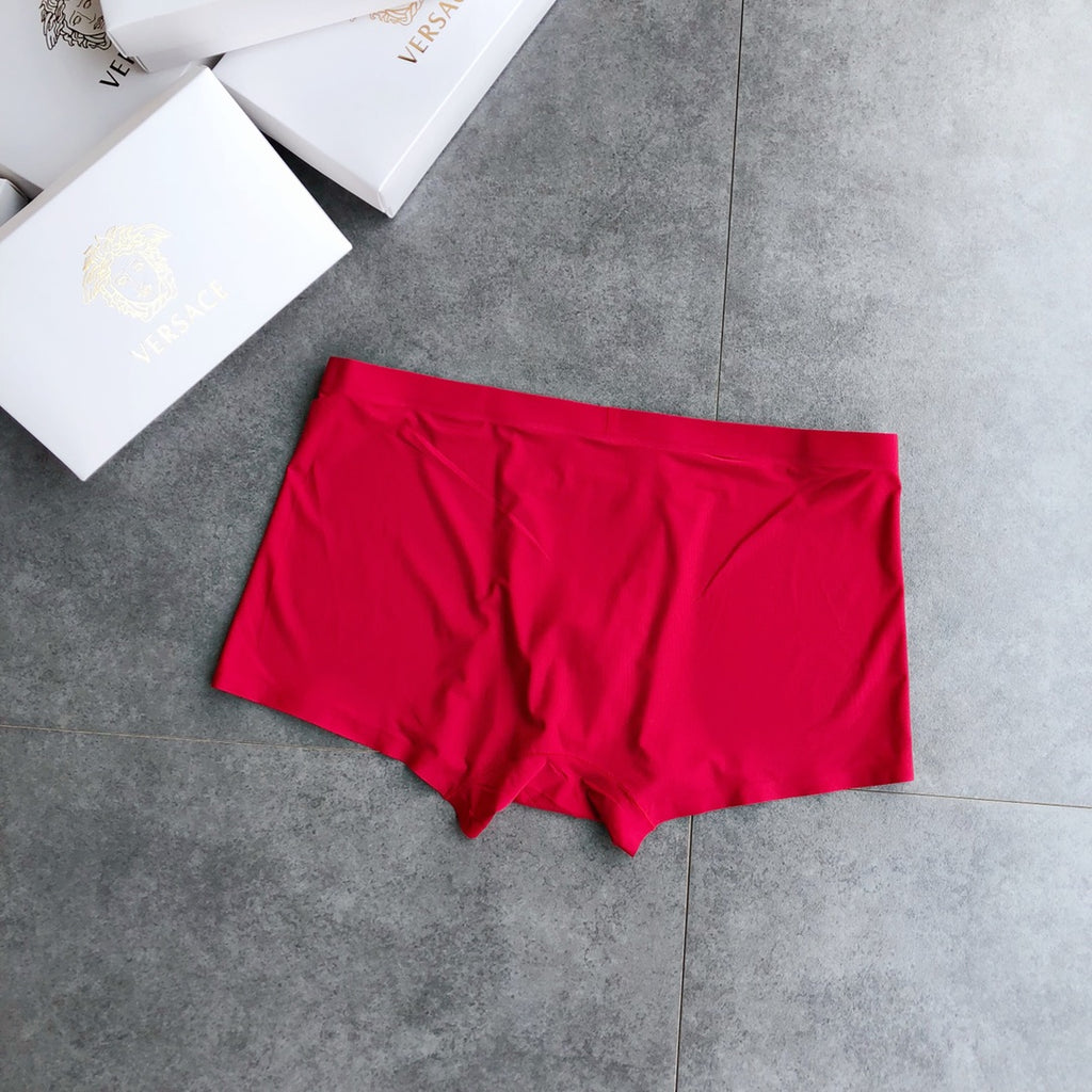 Versace Milk-Silk Men's Boxer Briefs - 3-Piece Box