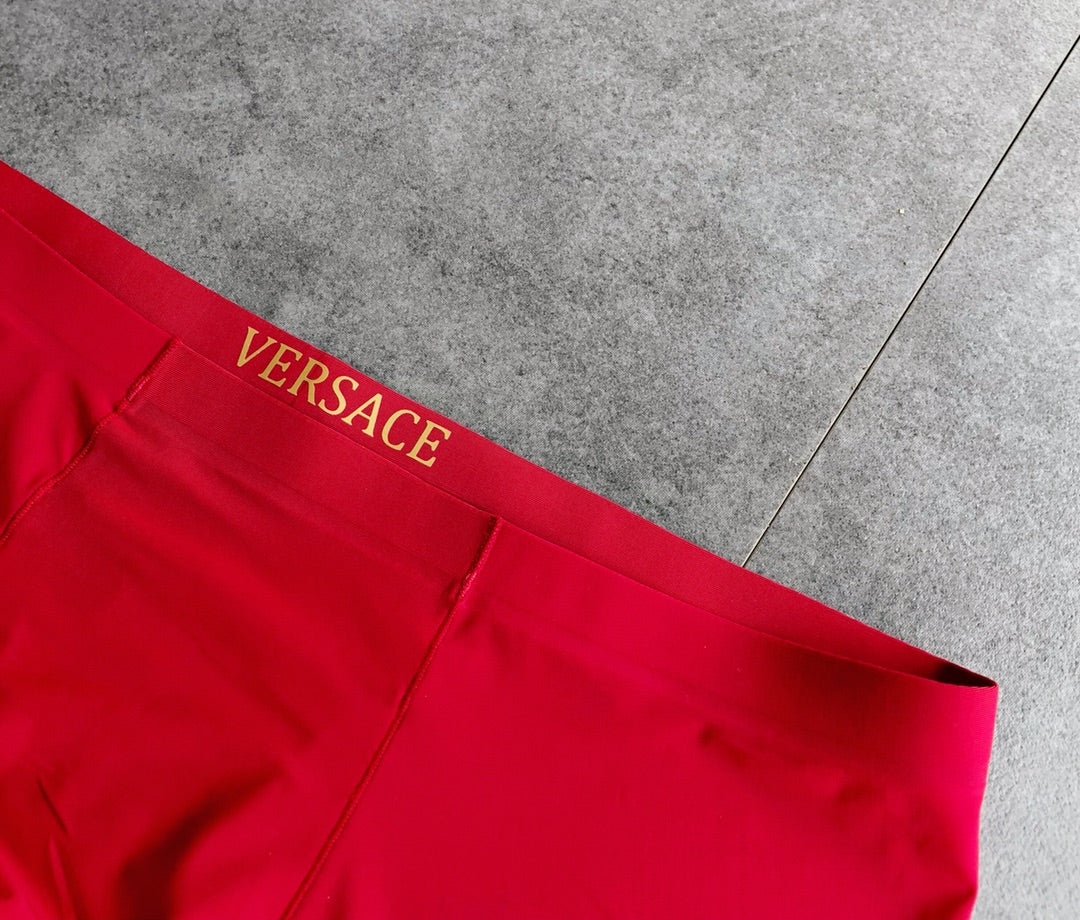 Versace Milk-Silk Men's Boxer Briefs - 3-Piece Box