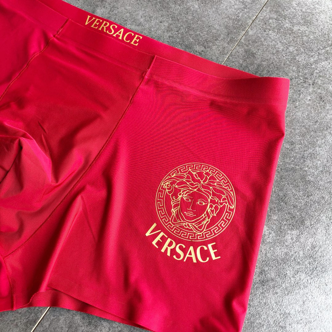 Versace Milk-Silk Men's Boxer Briefs - 3-Piece Box