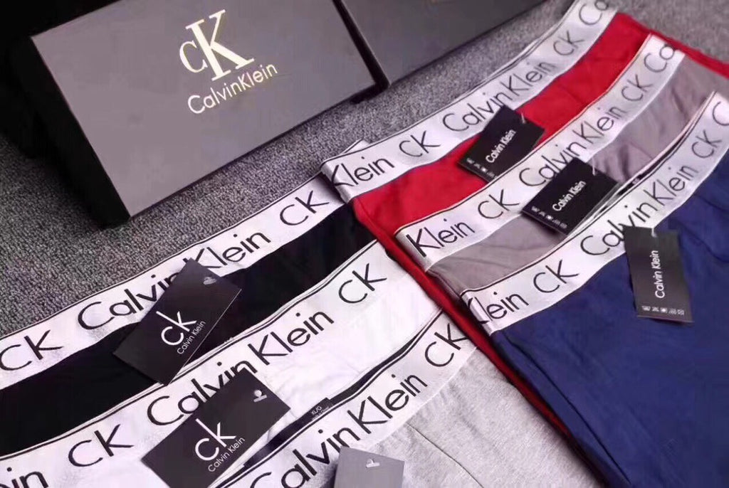 Calvin Klein Cotton Men's Boxer Briefs - 3-Piece Box
