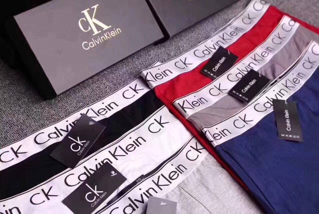 Calvin Klein Cotton Men's Boxer Briefs - 3-Piece Box