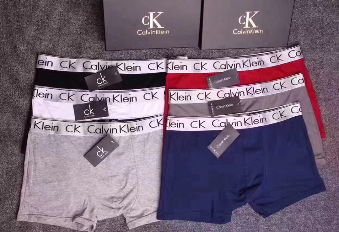 Calvin Klein Cotton Men's Boxer Briefs - 3-Piece Box