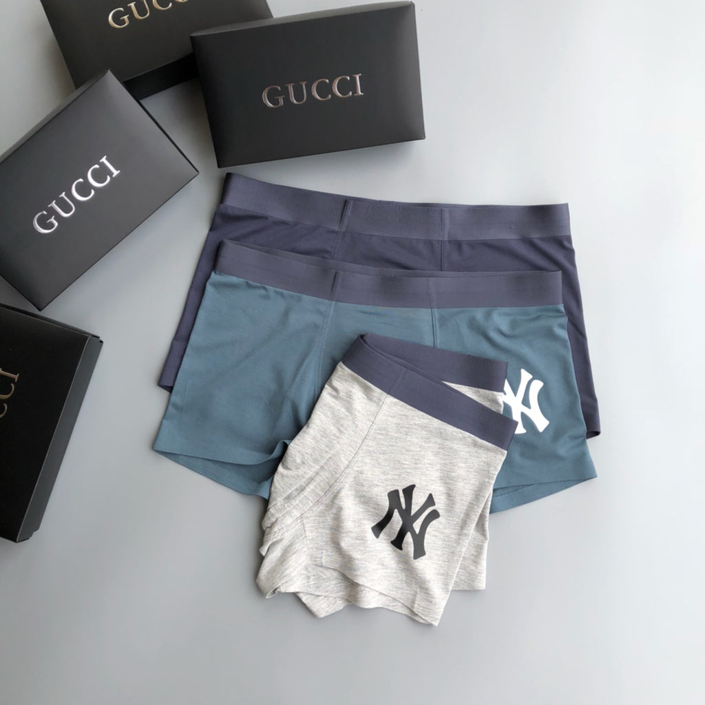 Gucci Modal Men's Boxer Briefs - 3-Piece Box