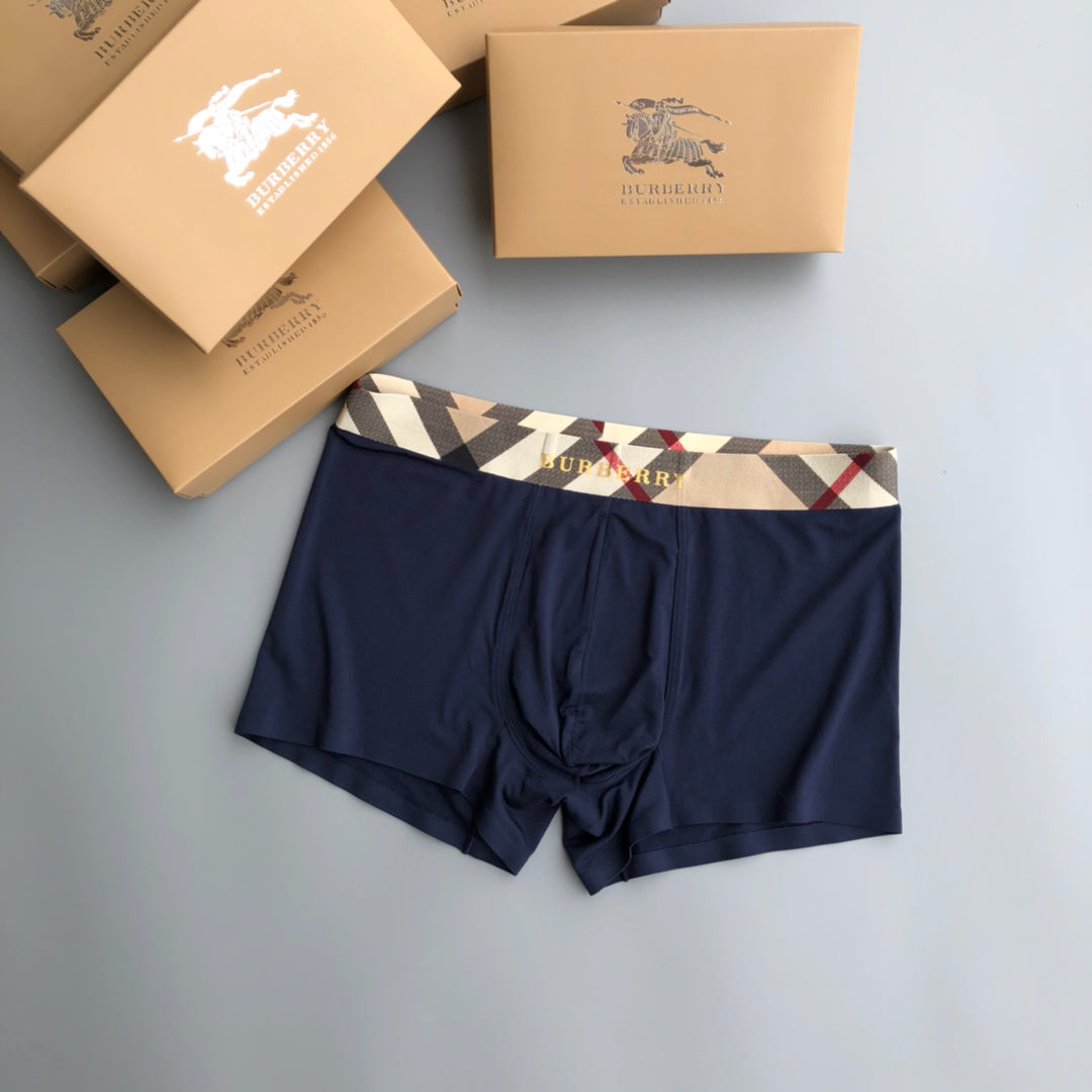 Burberry Modal Men's Boxer Briefs - 3-Piece Box