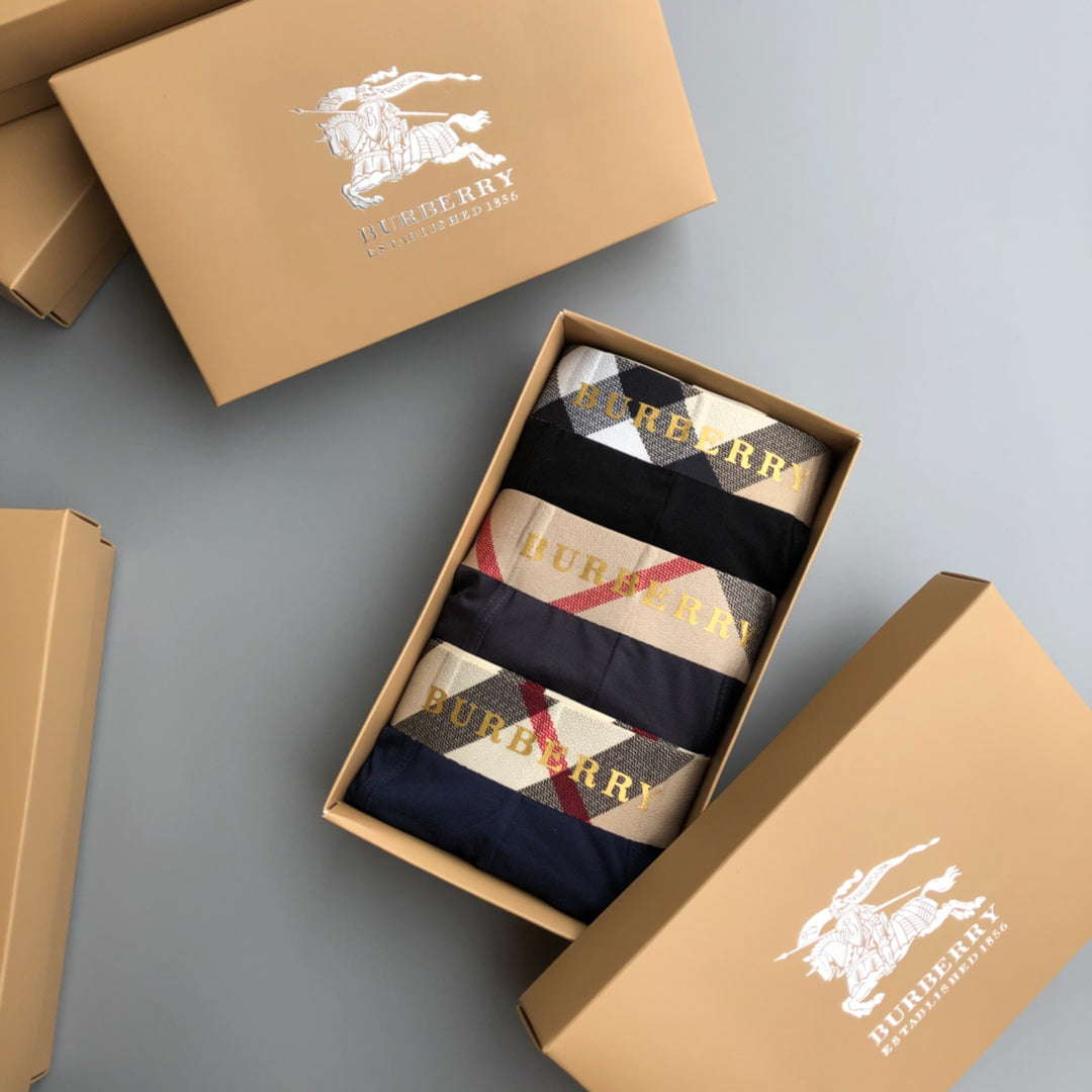 Burberry Modal Short Socks - 3-Pair Pack
